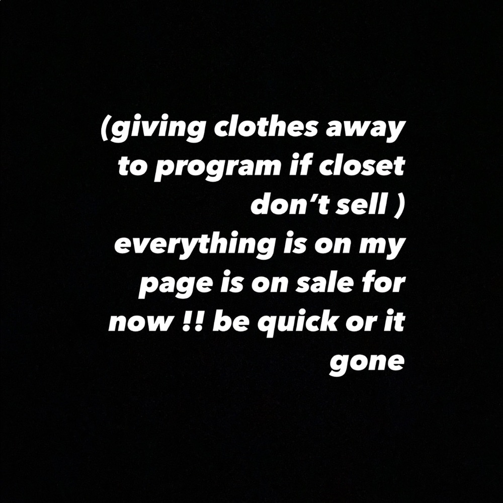 MY PAGE IS ON SALE! ALL THE PRICES ARE NEGOTIABLE